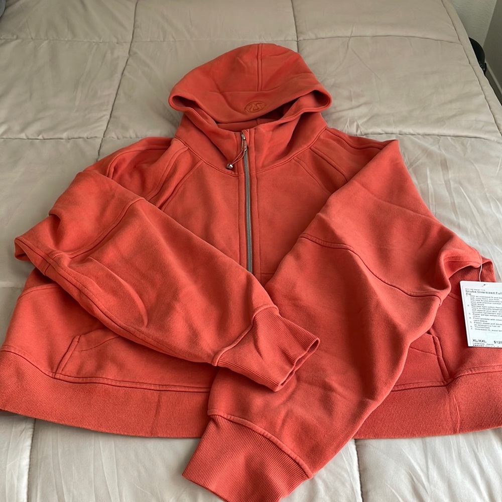 Lululemon scuba oversized full zip - size XL/XXL